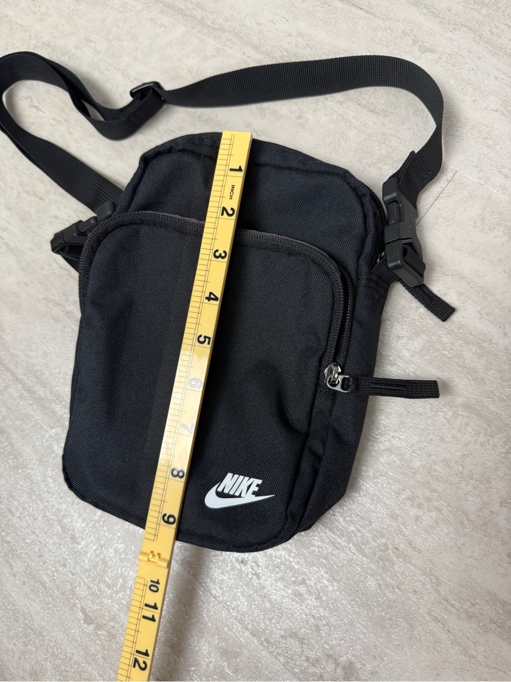 Nike Heritage Crossbody Shoulder Bag black unisex - Picture 9 of 10